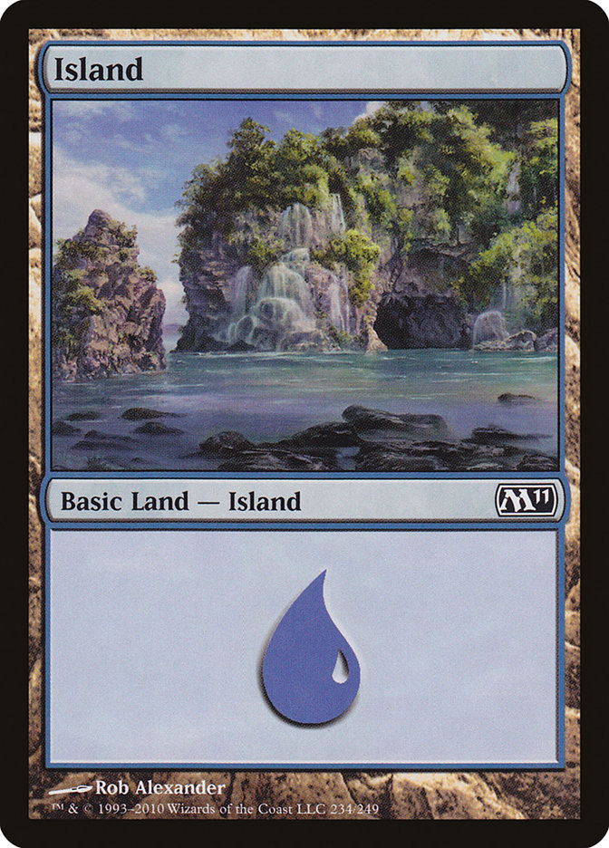 Island (234) [Magic 2011] | Black Swamp Games