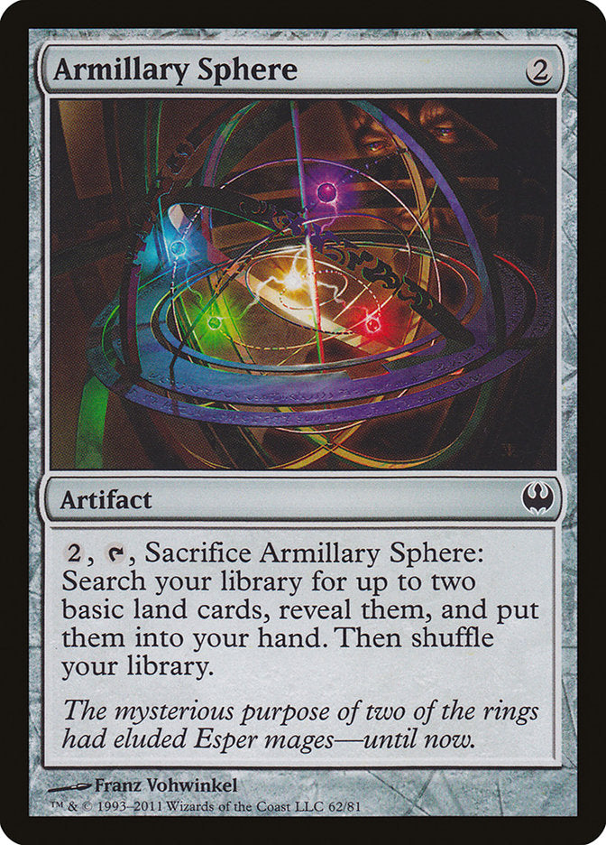 Armillary Sphere [Duel Decks: Knights vs. Dragons] | Black Swamp Games