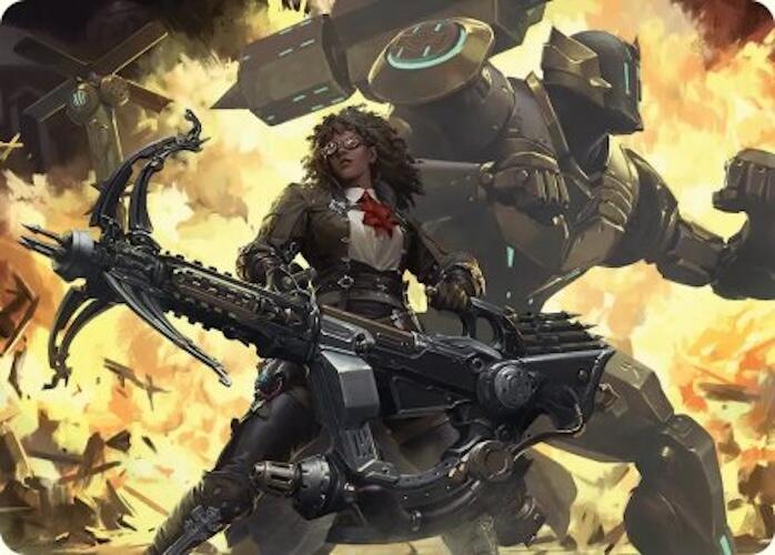 Machinist's Arsenal Art Card [FINAL FANTASY Art Series] | Black Swamp Games
