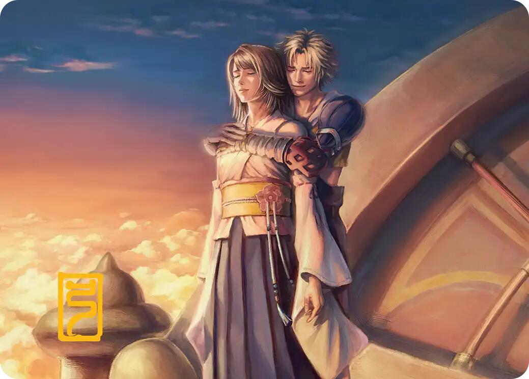 Farewell Art Card (Gold-Stamped Signature) [FINAL FANTASY Art Series] | Black Swamp Games