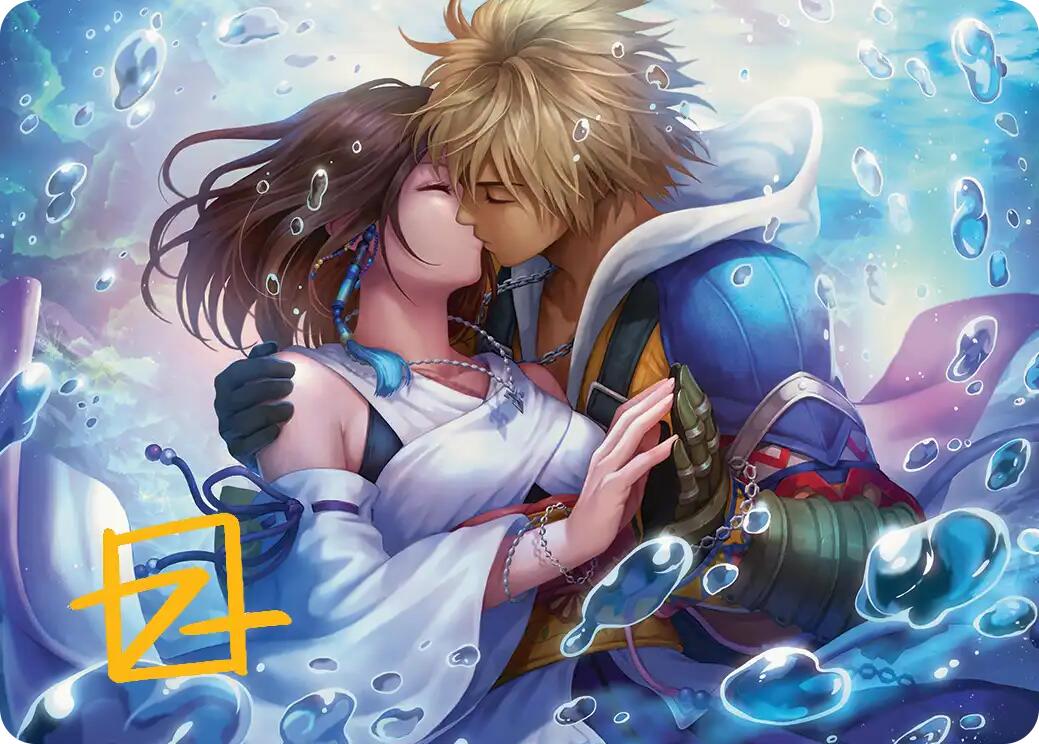 Together Forever Art Card (Gold-Stamped Signature) [FINAL FANTASY Art Series] | Black Swamp Games