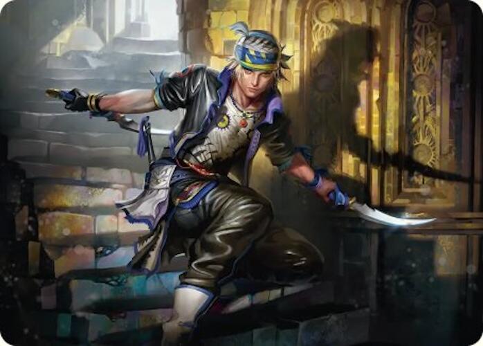 Locke Cole Art Card [FINAL FANTASY Art Series] | Black Swamp Games