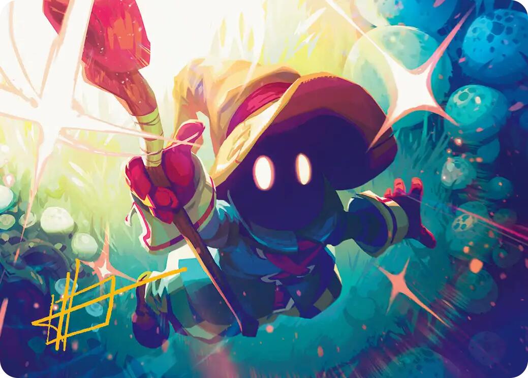 Vivi Ornitier Art Card (Gold-Stamped Signature) [FINAL FANTASY Art Series] | Black Swamp Games