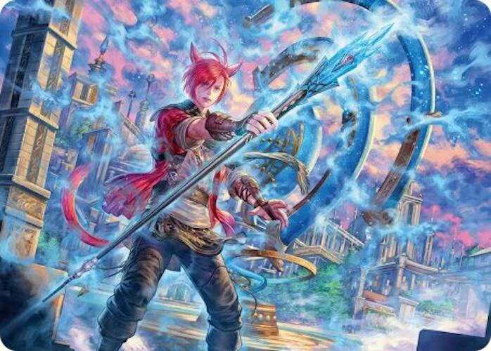 G'raha Tia, Scion Reborn Art Card (19) [FINAL FANTASY Art Series] | Black Swamp Games