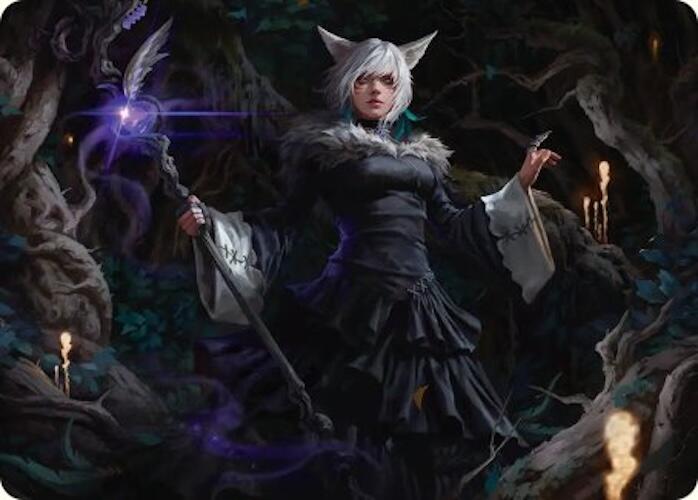 Y'shtola, Night's Blessed Art Card (21) [FINAL FANTASY Art Series] | Black Swamp Games