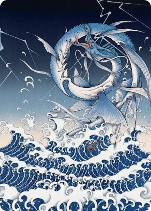 Summon: Leviathan Art Card [FINAL FANTASY Art Series] | Black Swamp Games