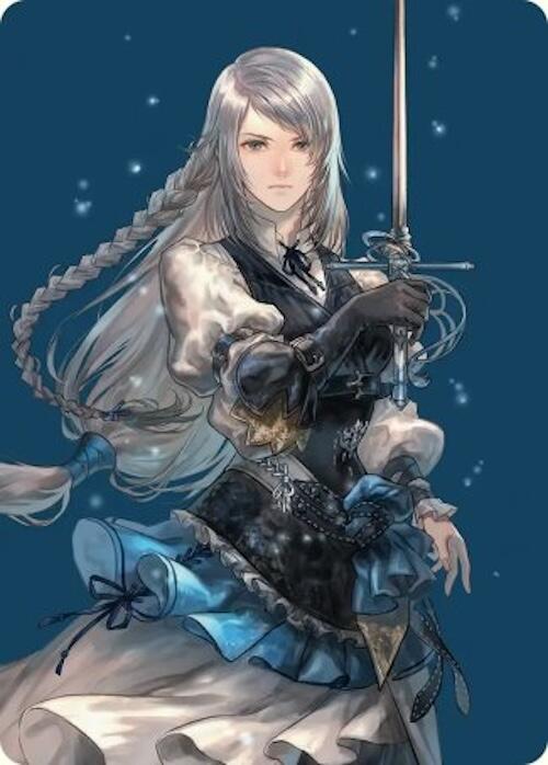Jill, Shiva's Dominant Art Card [FINAL FANTASY Art Series] | Black Swamp Games