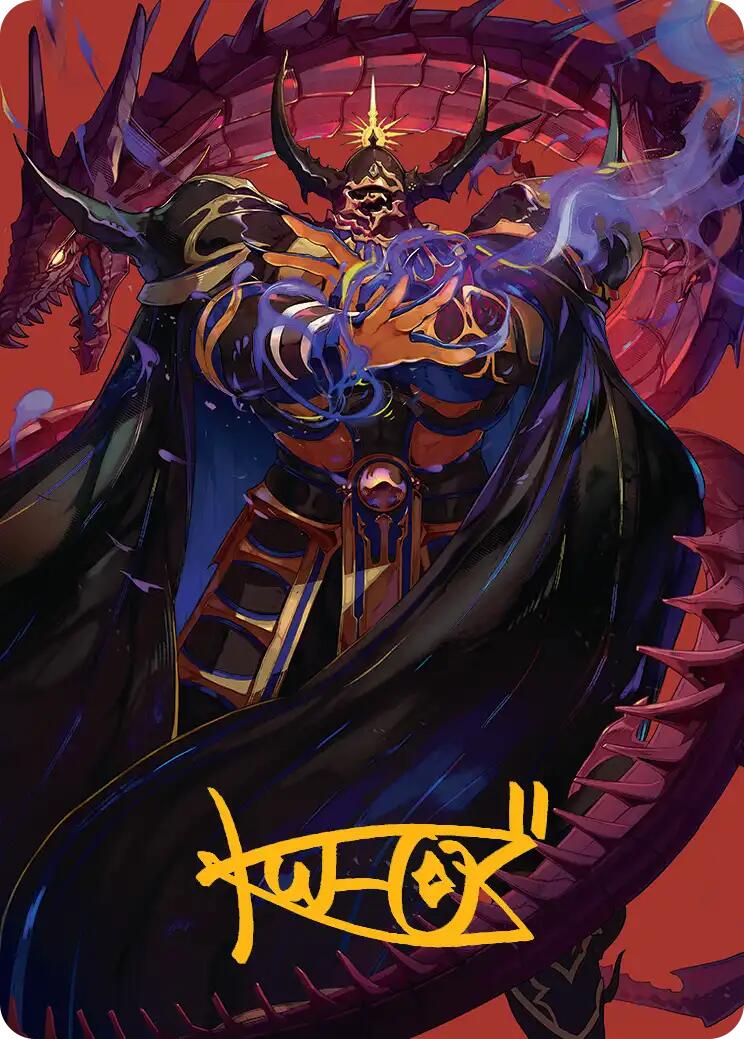Golbez, Crystal Collector Art Card (Gold-Stamped Signature) [FINAL FANTASY Art Series] | Black Swamp Games