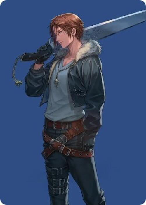 Squall, SeeD Mercenary Art Card [FINAL FANTASY Art Series] | Black Swamp Games