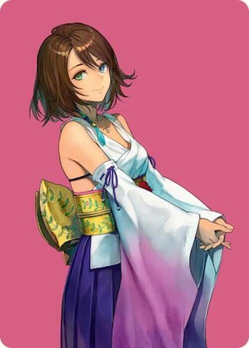 Yuna, Hope of Spira Art Card [FINAL FANTASY Art Series] | Black Swamp Games