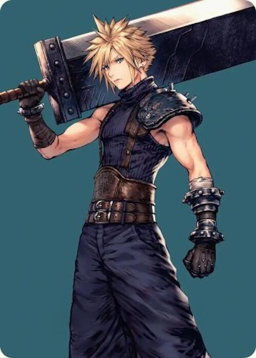 Cloud, Ex-SOLDIER Art Card [FINAL FANTASY Art Series] | Black Swamp Games
