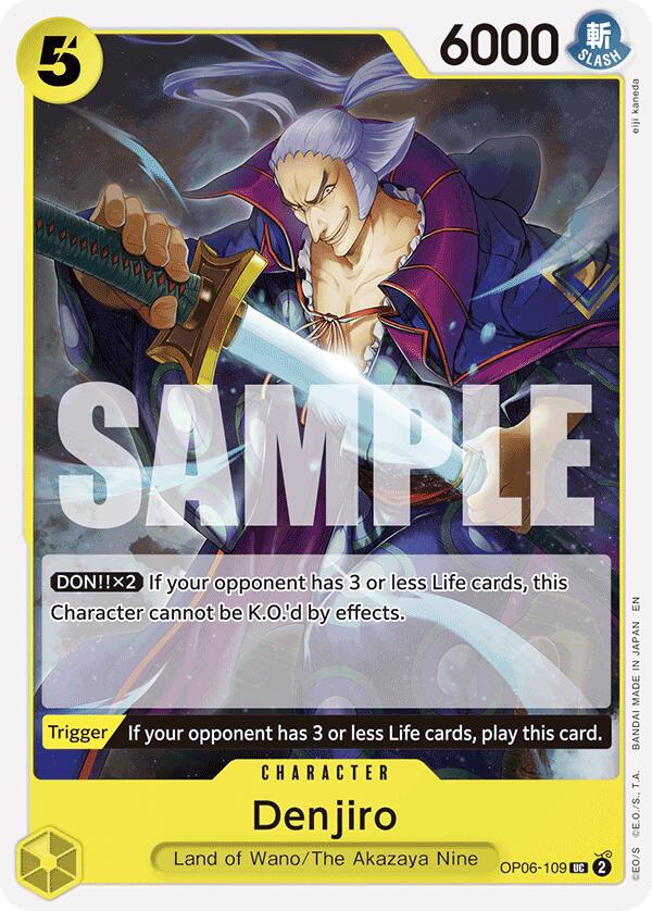 Denjiro (Reprint) [Starter Deck: GREEN/YELLOW Yamato] | Black Swamp Games