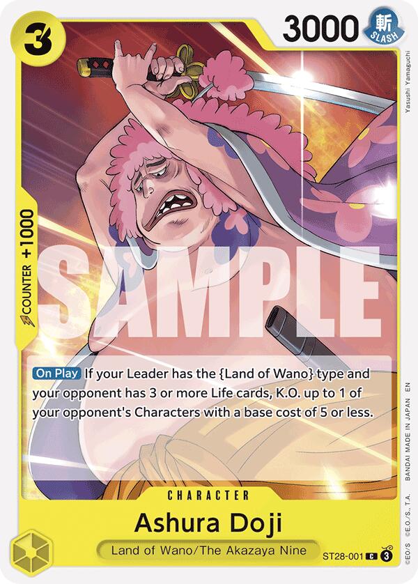Ashura Doji [Starter Deck: GREEN/YELLOW Yamato] | Black Swamp Games