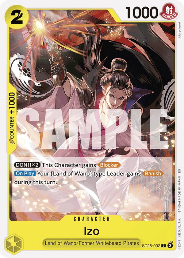 Izo [Starter Deck: GREEN/YELLOW Yamato] | Black Swamp Games