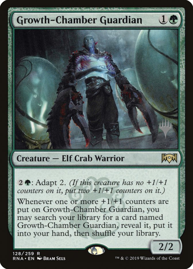 Growth-Chamber Guardian (Promo Pack) [Ravnica Allegiance Promos] | Black Swamp Games