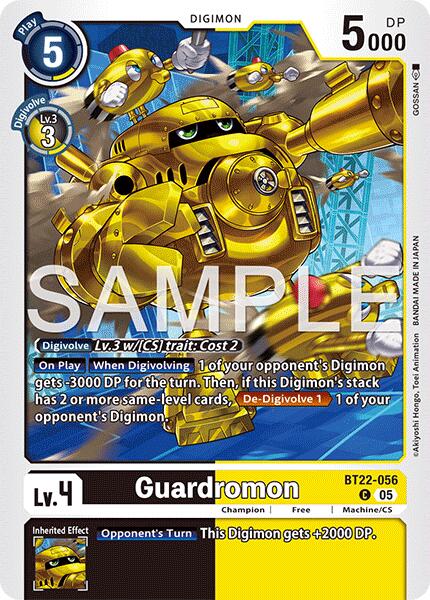 Guardromon [BT22-056] [Cyber Eden] | Black Swamp Games