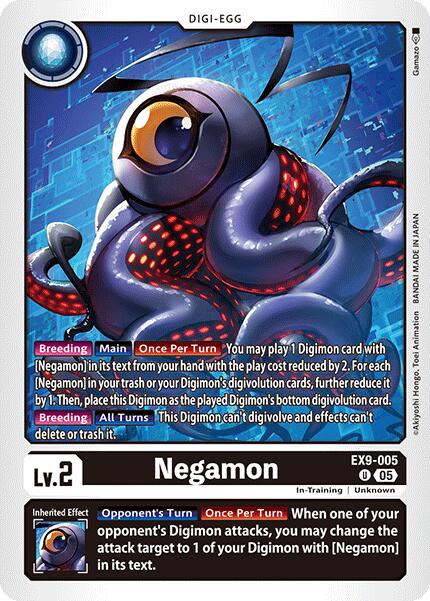 Negamon [EX9-005] [Versus Monsters] | Black Swamp Games