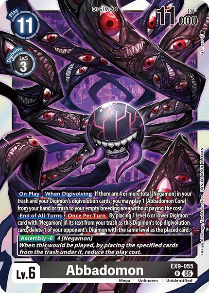 Abbadomon [EX9-055] [Versus Monsters] | Black Swamp Games