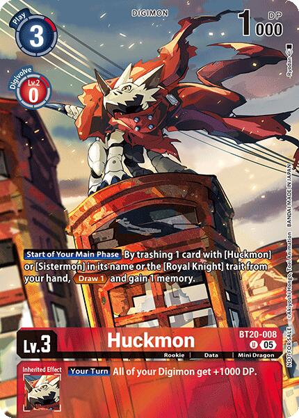 Huckmon [BT20-008] (Box Topper) [Versus Monsters] | Black Swamp Games