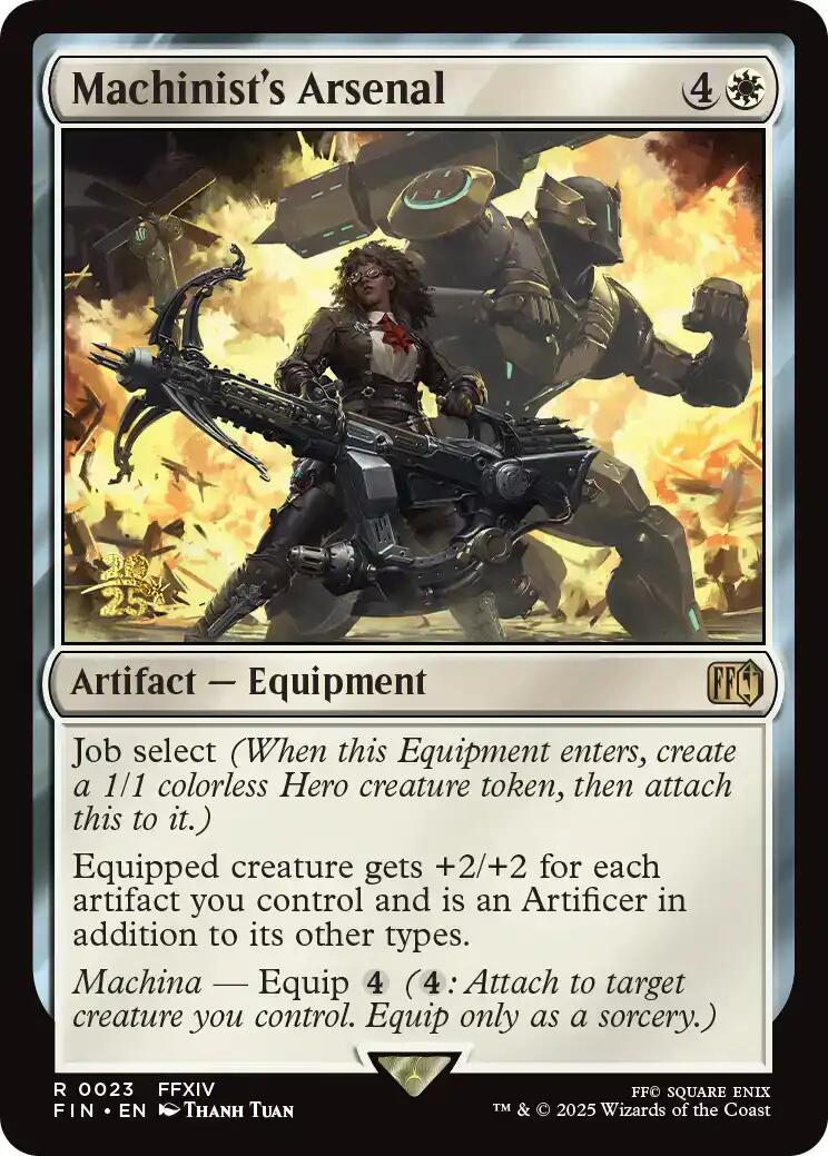 Machinist's Arsenal [FINAL FANTASY Prerelease Promo] | Black Swamp Games
