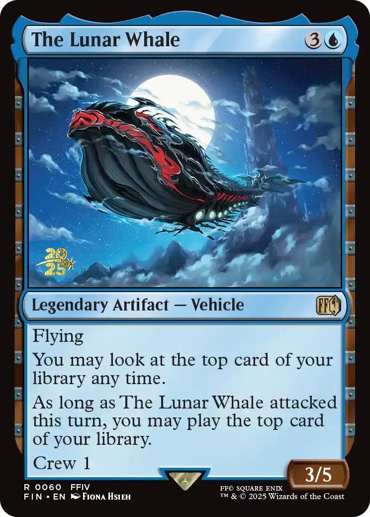 The Lunar Whale [FINAL FANTASY Prerelease Promo] | Black Swamp Games