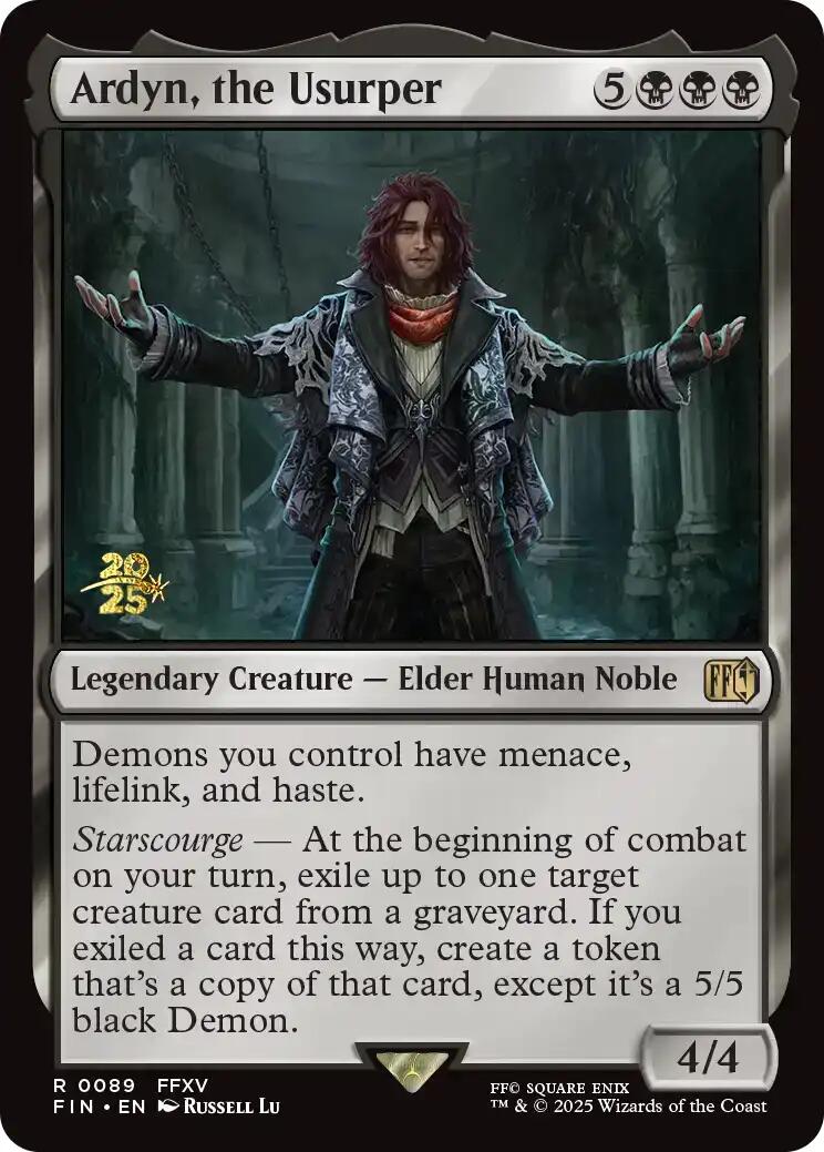 Ardyn, the Usurper [FINAL FANTASY Prerelease Promo] | Black Swamp Games