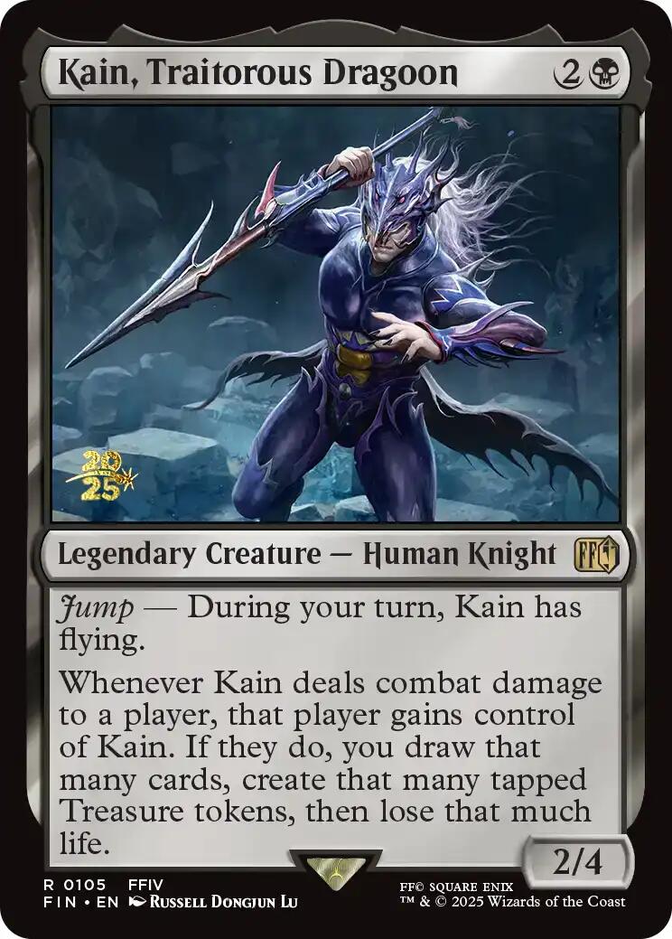 Kain, Traitorous Dragoon [FINAL FANTASY Prerelease Promo] | Black Swamp Games