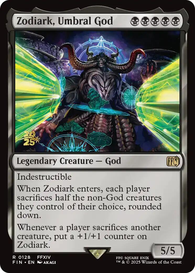 Zodiark, Umbral God [FINAL FANTASY Prerelease Promo] | Black Swamp Games