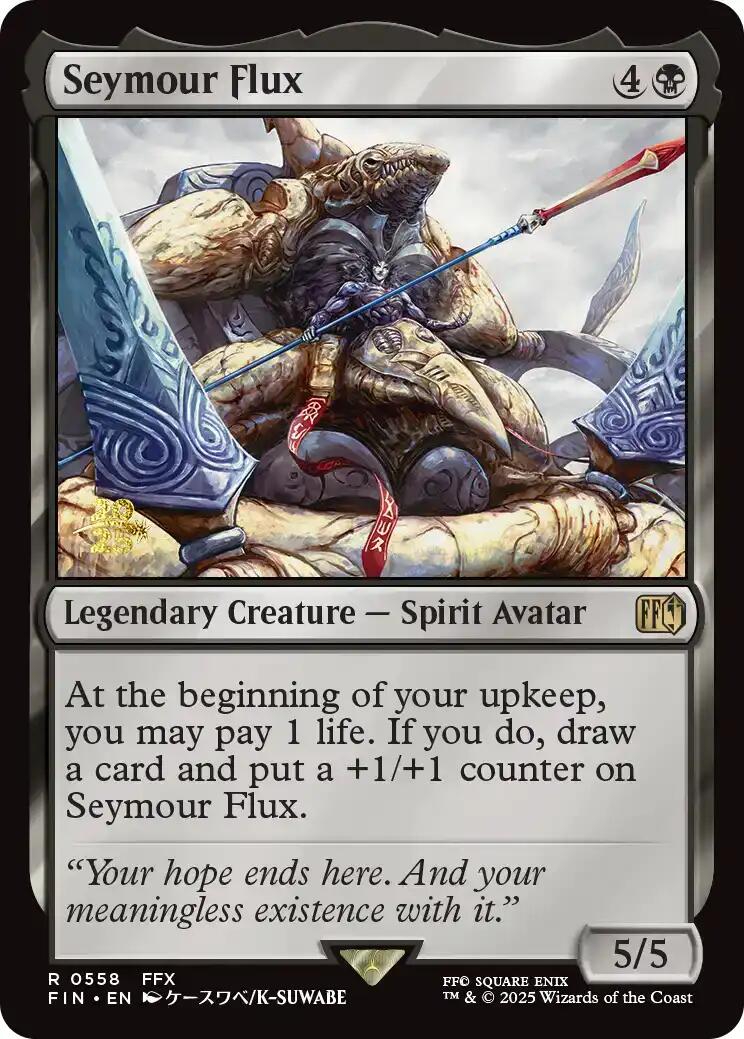 Seymour Flux [FINAL FANTASY Prerelease Promo] | Black Swamp Games