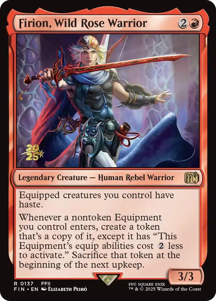 Firion, Wild Rose Warrior [FINAL FANTASY Prerelease Promo] | Black Swamp Games