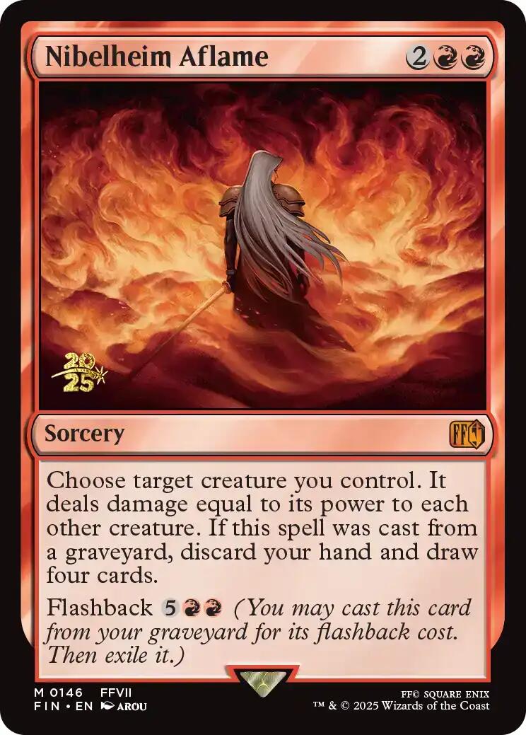 Nibelheim Aflame [FINAL FANTASY Prerelease Promo] | Black Swamp Games