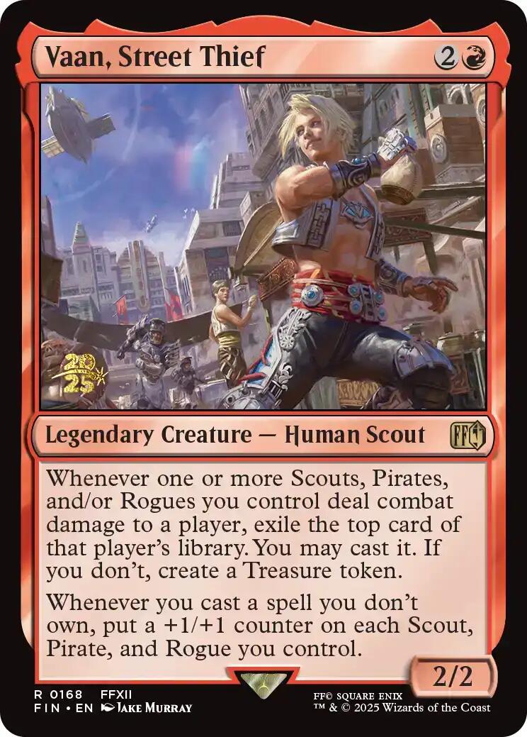 Vaan, Street Thief [FINAL FANTASY Prerelease Promo] | Black Swamp Games