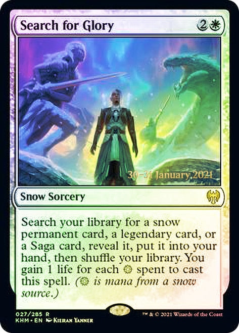 Search for Glory [Kaldheim Prerelease Promos] | Black Swamp Games