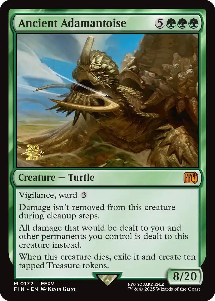 Ancient Adamantoise [FINAL FANTASY Prerelease Promo] | Black Swamp Games