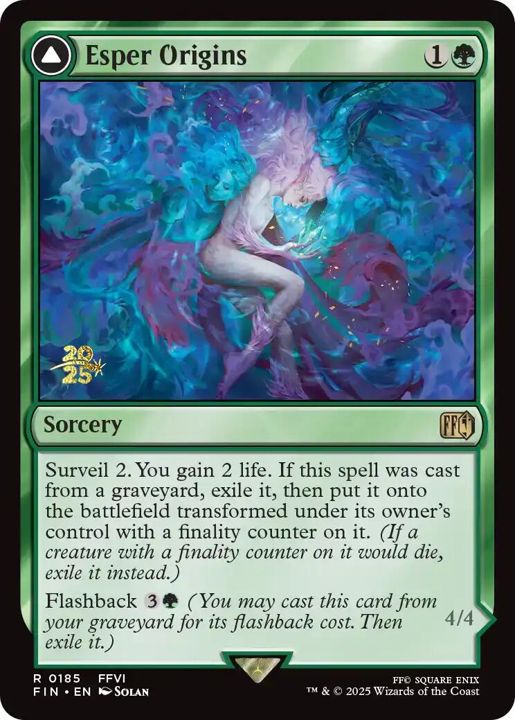 Esper Origins // Summon: Esper Maduin [FINAL FANTASY Prerelease Promo] | Black Swamp Games