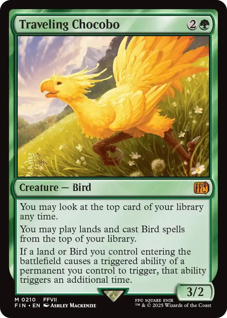Traveling Chocobo [FINAL FANTASY Prerelease Promo] | Black Swamp Games