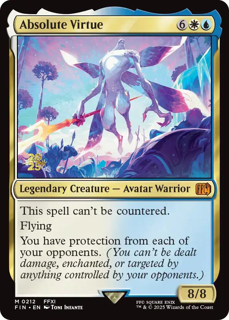 Absolute Virtue [FINAL FANTASY Prerelease Promo] | Black Swamp Games