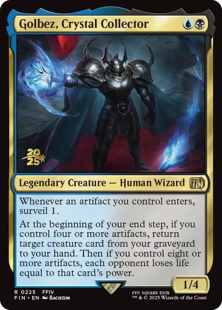 Golbez, Crystal Collector [FINAL FANTASY Prerelease Promo] | Black Swamp Games