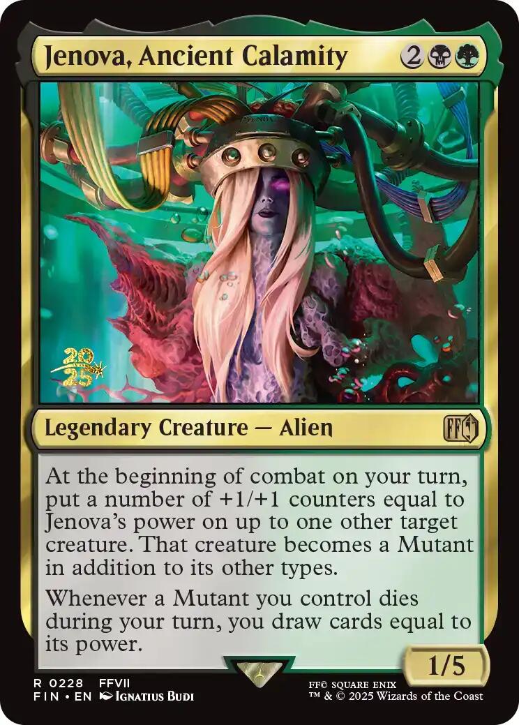 Jenova, Ancient Calamity [FINAL FANTASY Prerelease Promo] | Black Swamp Games