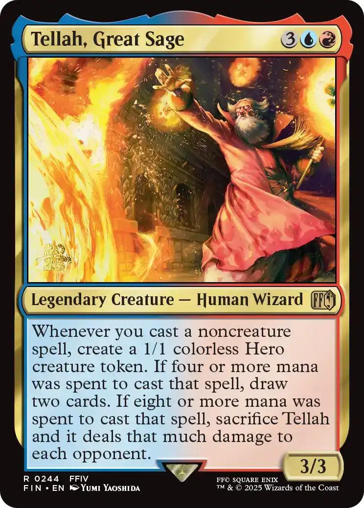 Tellah, Great Sage [FINAL FANTASY Prerelease Promo] | Black Swamp Games