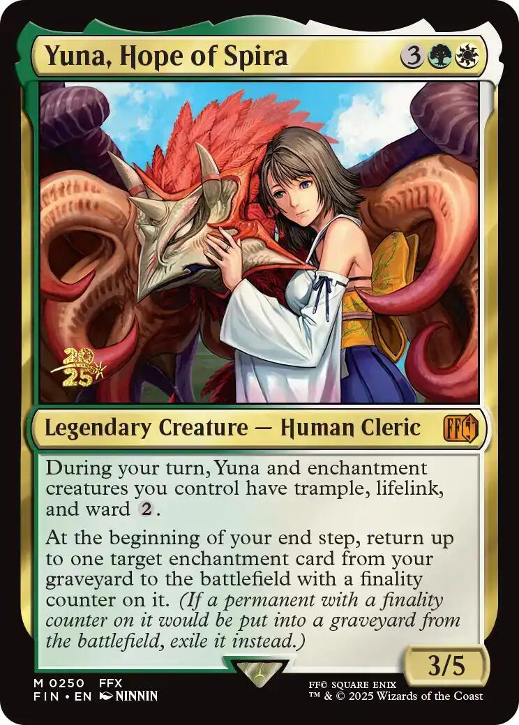 Yuna, Hope of Spira [FINAL FANTASY Prerelease Promo] | Black Swamp Games