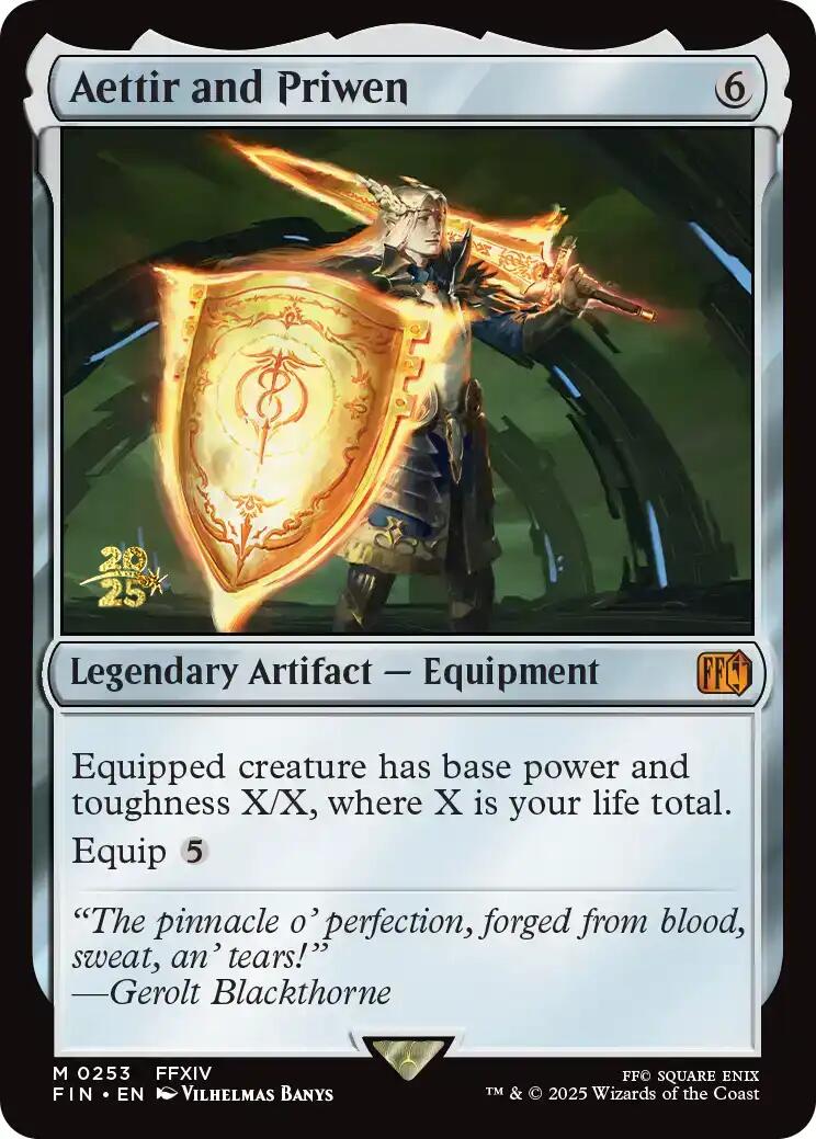 Aettir and Priwen [FINAL FANTASY Prerelease Promo] | Black Swamp Games