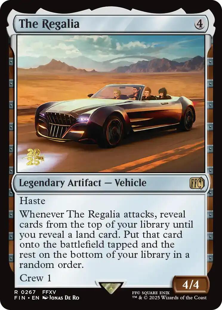 The Regalia [FINAL FANTASY Prerelease Promo] | Black Swamp Games