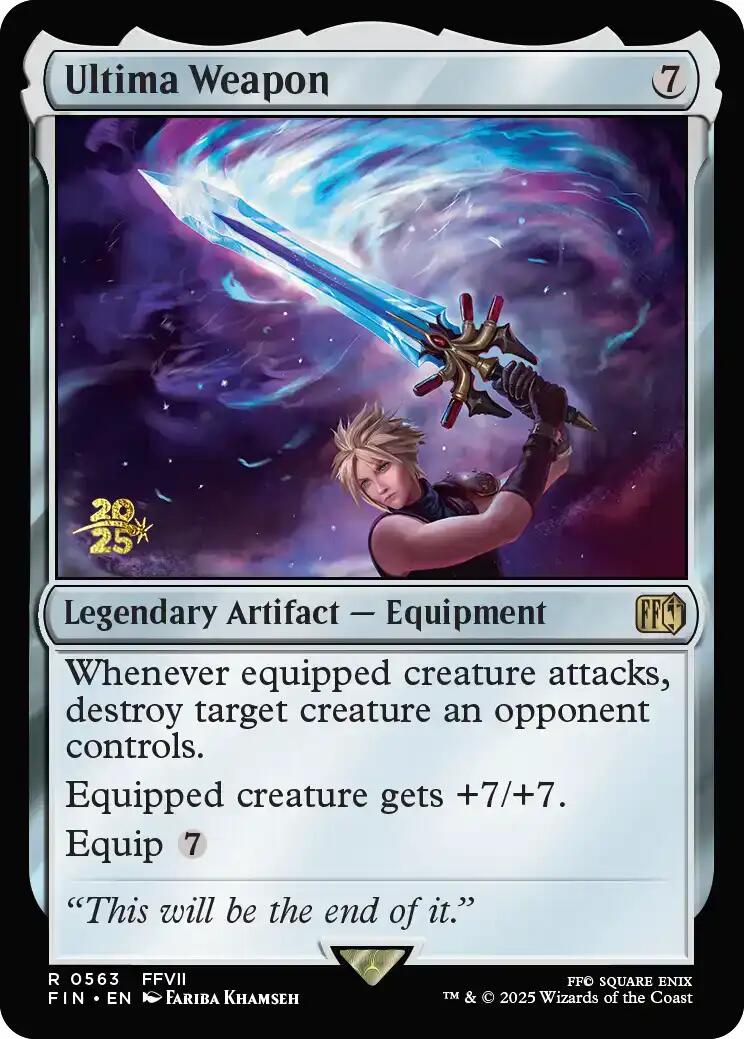 Ultima Weapon [FINAL FANTASY Prerelease Promo] | Black Swamp Games
