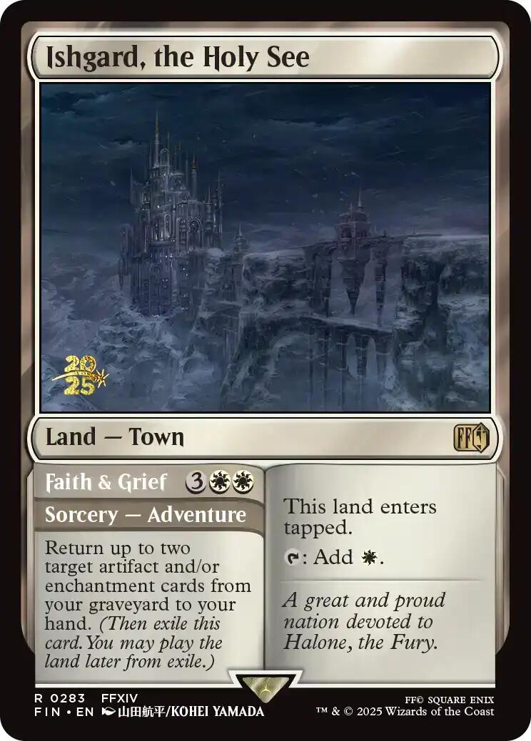 Ishgard, the Holy See [FINAL FANTASY Prerelease Promo] | Black Swamp Games