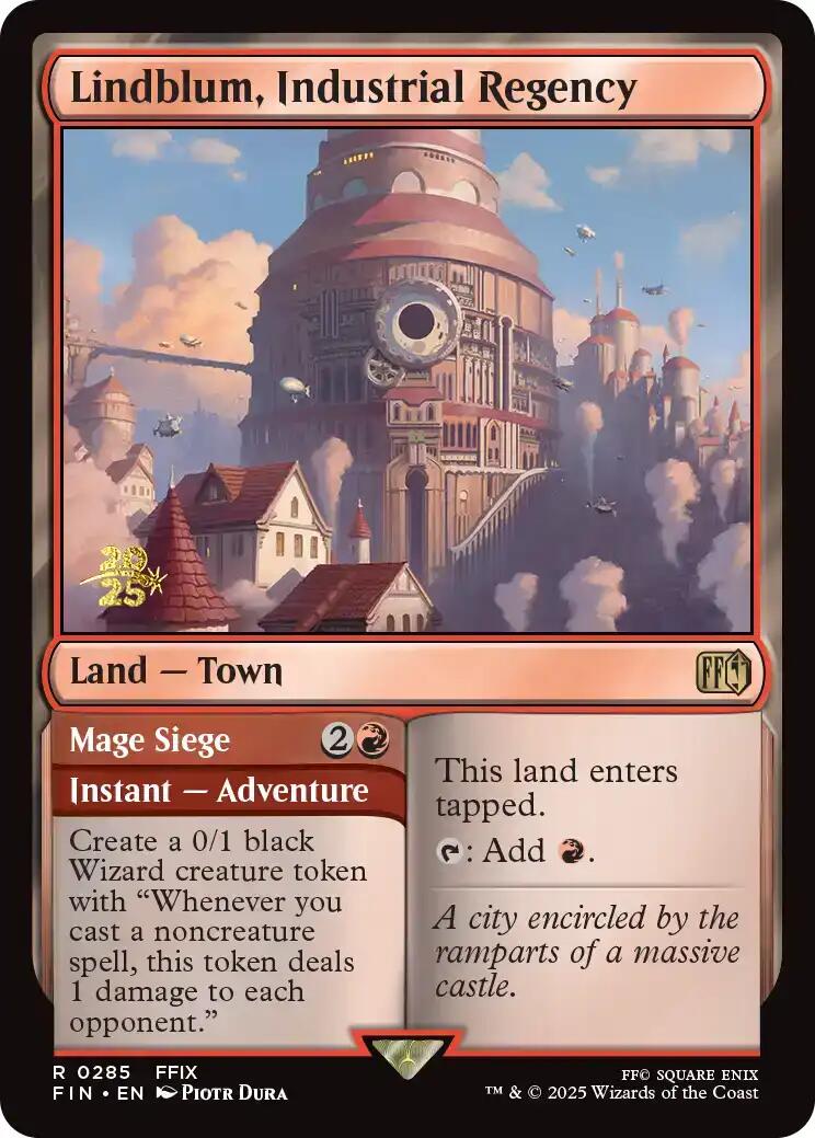 Lindblum, Industrial Regency [FINAL FANTASY Prerelease Promo] | Black Swamp Games