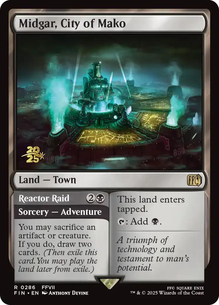 Midgar, City of Mako [FINAL FANTASY Prerelease Promo] | Black Swamp Games
