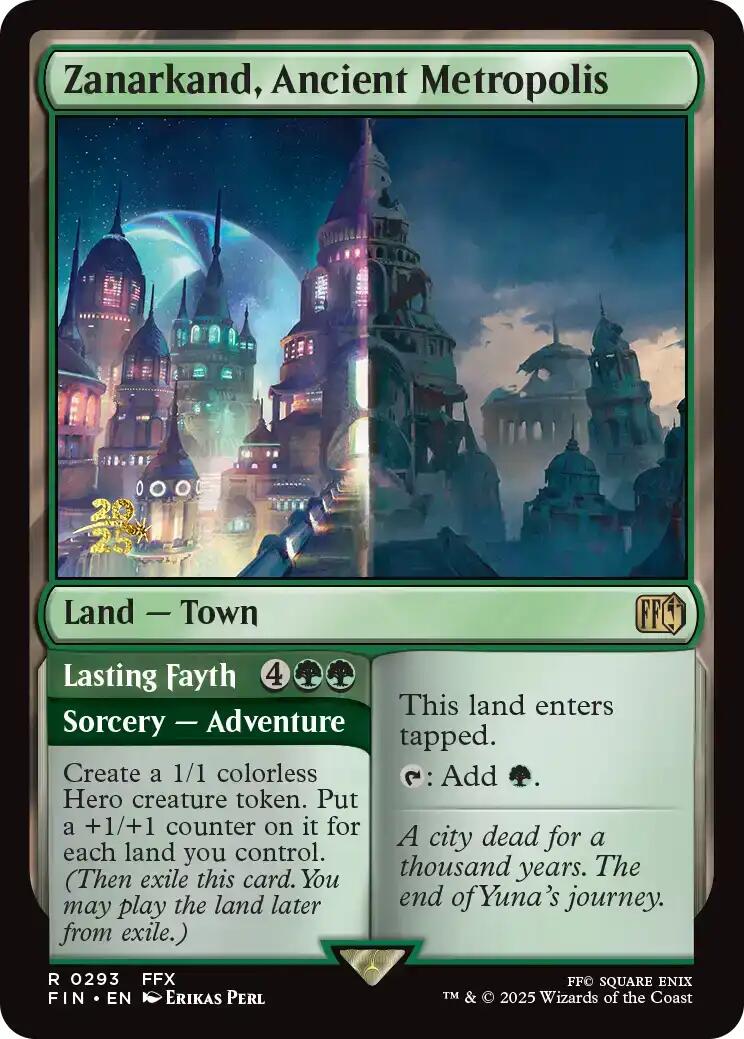 Zanarkand, Ancient Metropolis [FINAL FANTASY Prerelease Promo] | Black Swamp Games
