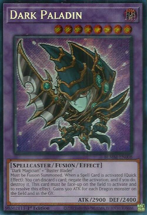 Dark Paladin [BLMM-EN008] Secret Rare | Black Swamp Games