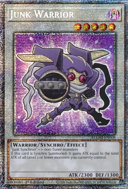 Junk Warrior (Starlight Rare) [BLMM-EN009] Starlight Rare | Black Swamp Games